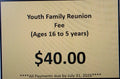 Youth Purchase Option (Ages 16 years to 5 years)