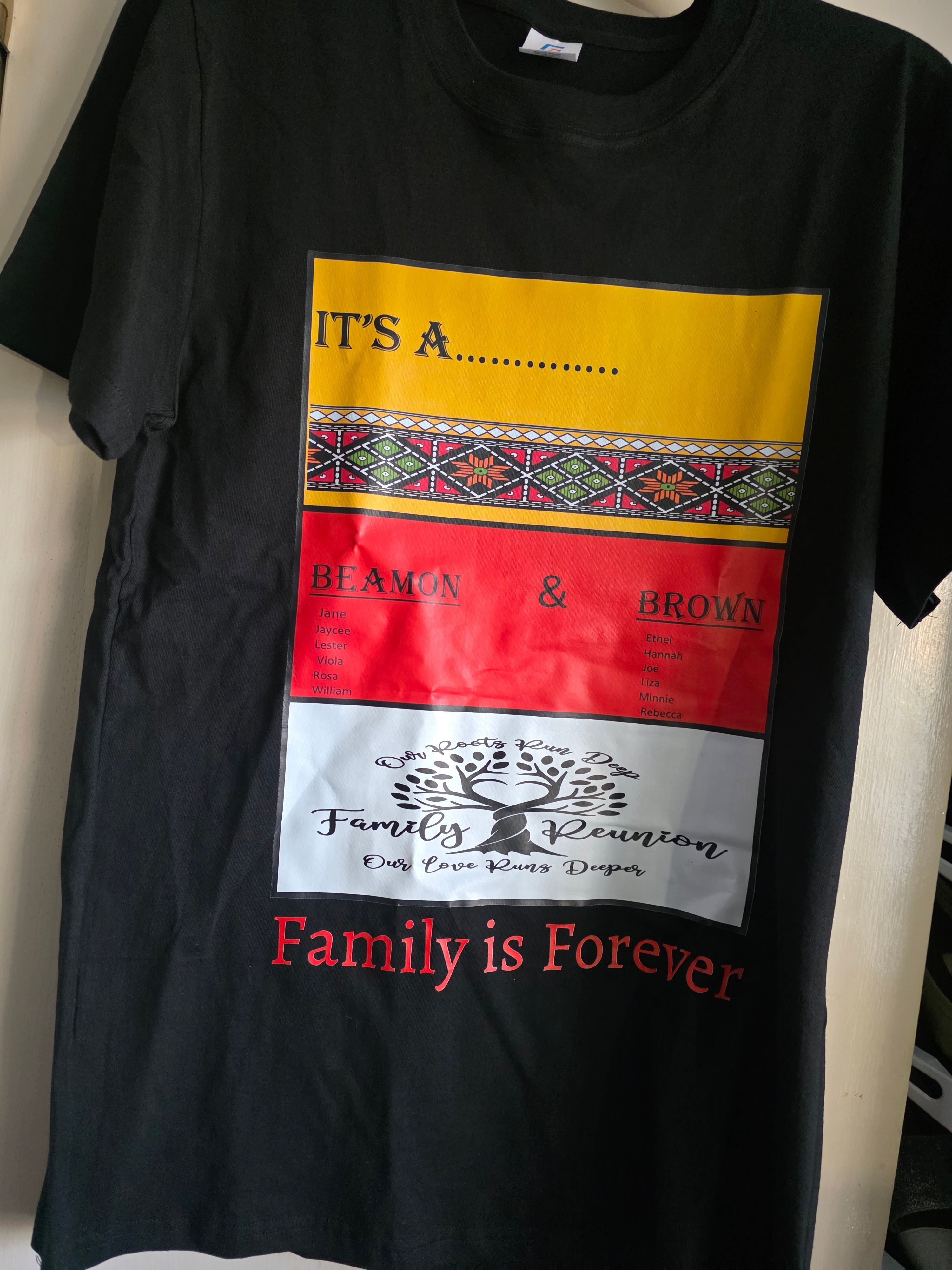 Family Reunion Large T-Shirt