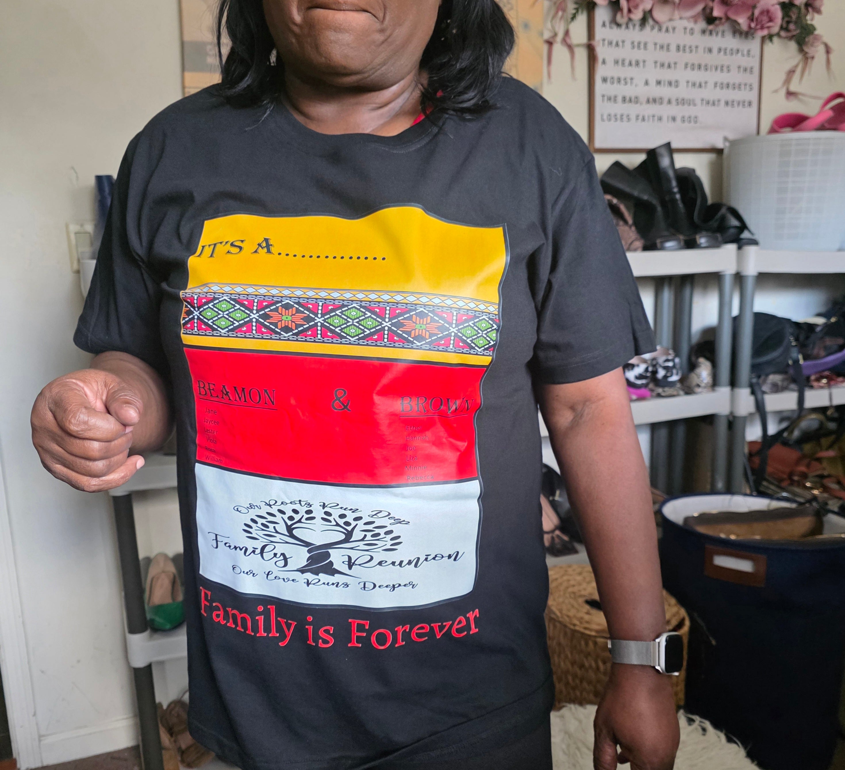 Family Reunion Large T-Shirt