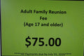 Adult pay fee Option (age 17 and older)